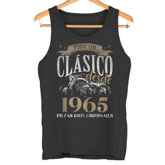 Nacido En 1965 59 Años Cumpleaños Moto Biker Hombre Motero In Mangas Camiseta sin mangas - Regaloses
