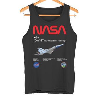 Nasa X-59 Quiet-Supersonic-Technology（Quesst タンクトップ - Kawaiitshirt