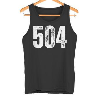 New Orleans 504 Area Code タンクトップ - Kawaiitshirt