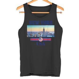 New York Citykyline New York New York City タンクトップ - Kawaiitshirt