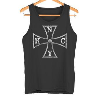 New York Hardcore Nyhc Iron Cross Iron Cross Wwhc タンクトップ - Kawaiitshirt