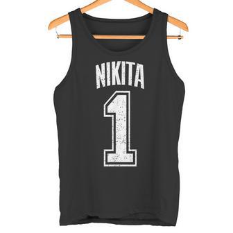 Nikitaサポーター番号 1番の大ファン タンクトップ - Kawaiitshirt