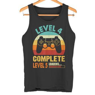 Nivel 4 Completo 4 Aniversario Divertido 4º Aniversario De Boda Camiseta sin mangas - Regaloses