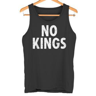 No Kings タンクトップ - Kawaiitshirt