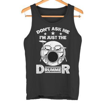 No Me Preguntesoyolo El Baterista Tambores Música Banda De Metal Camiseta sin mangas - Regaloses