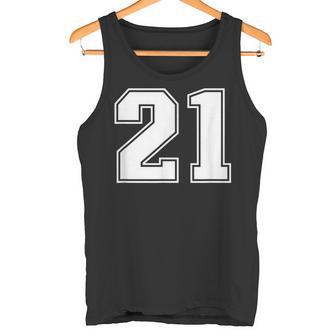 Número 21 Deportiva Con Número De Lauerte Camiseta sin mangas - Regaloses