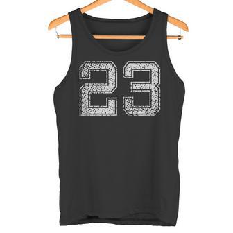 Número 23 Numerado Estilo Retro Cumpleaños Camiseta sin mangas - Regaloses