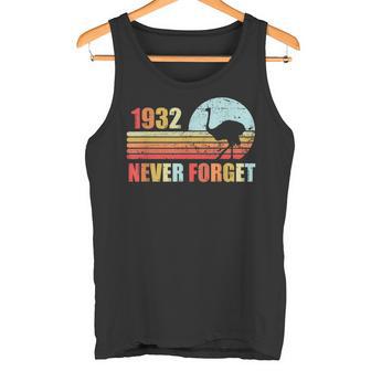 Nunca Olvides 1932 Gran Guerra De Los Emúes Historia Divertida De Australia Camiseta sin mangas - Regaloses