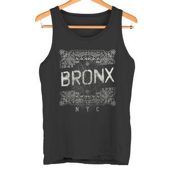 Nyc Bronx バンダナスタイル アンティーク調tシャツ タンクトップ - Kawaiitshirt