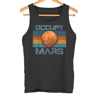 Ocupar Marteintage Camisa Extraterrestre Ocupar Marte Camiseta sin mangas - Regaloses
