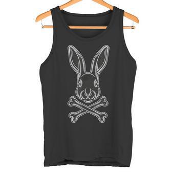 Œuf De Lapin De Pâques Gothique Avec Drapeau Jolly Roger Débardeur e - Cadeauxyz