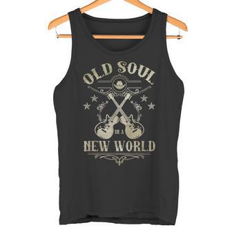 Oldoul In A New World カントリーミュージックギターファン タンクトップ - Kawaiitshirt