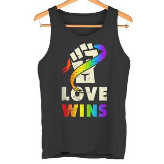 Orgullo Gay Lgbt Mano De Protesta El Amor Gana In Mangas Camiseta sin mangas - Regaloses
