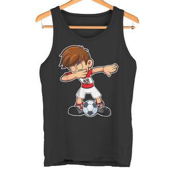 Österreich Austria Dabbing Fußball Junge Trikot Kinder Fan Tank Top - Seseable