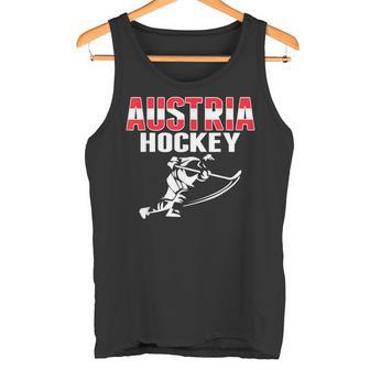 Österreich Eishockey Fans Trikotupport Österreich Hockey Team Tank Top - Seseable