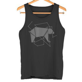 Ours En Origami En Forme De Cool Débardeur e - Cadeauxyz