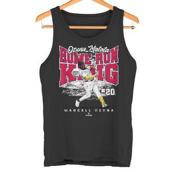 Ozuna Matata Home Run King Marcell Ozuna Atlanta Mlbpa タンクトップ - Kawaiitshirt
