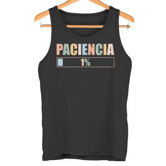Paciencia At 1 Divertida Frase Original Camiseta sin mangas - Regaloses