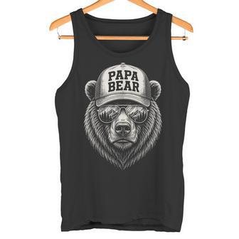Papa Bearatertag Tank Top - Seseable