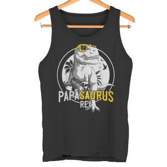 Papasaurus Rex Dinosaure Papaaurus Cadeau Fête Des Pères Débardeur e - Cadeauxyz