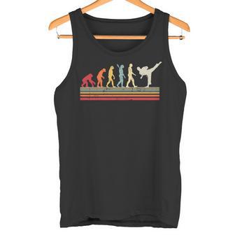 Para Hombre Diseño De Evolución De Karate Retro Manga Larga Camiseta sin mangas - Regaloses