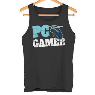 Pc Gamer コンピューターゲームギフト マウスゲーマー用 タンクトップ - Kawaiitshirt