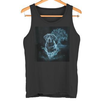 Perro Labrador Con Hermosos Colores De Agua In Mangas Camiseta sin mangas - Regaloses