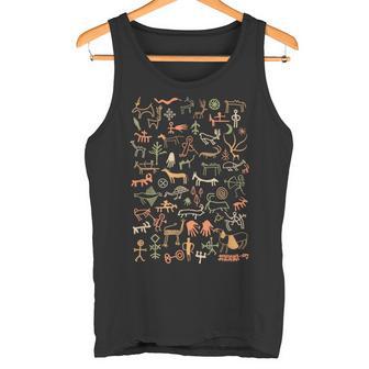 Petroglifos – Arte Rupestre Histórico Camiseta sin mangas - Regaloses