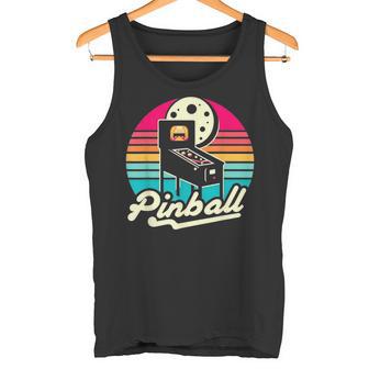 Pinball Retro Pinball Amante Pinball Arcada Jugador Pinball Camiseta sin mangas - Regaloses