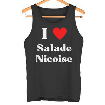 Piscine J'adore La Cuisine Francaise-Salad Nicoise Débardeur e - Cadeauxyz