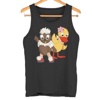 Pittiplatsch Undchnatterinchen Beste Freunde Tank Top - Seseable