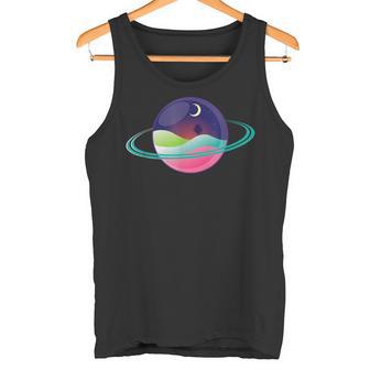 Planeta En El Espacio Camiseta sin mangas - Regaloses