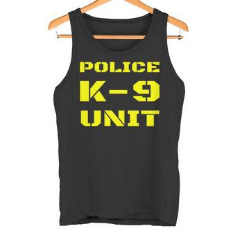 Police K-9ユニット ドッグハンドラー オンデューティー K9 チームオフィサー タクティカル タンクトップ - Kawaiitshirt