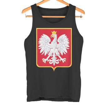 Polonia Eagle Escudo De Armas Polska Familia Polaca In Mangas Camiseta sin mangas - Regaloses