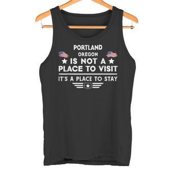 Portland Oregonisitar Ciudad De Ee Uu Usa Camiseta sin mangas - Regaloses