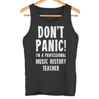 Profesor De Historia De La Música Camiseta sin mangas - Regaloses