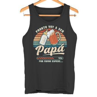 Prontooy Eer Papá Anuncio Bebé Futuro Papa Cargando Camiseta sin mangas - Regaloses