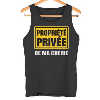 Propriété Privée De Ma Chérie Humour Couple Homme Drôle Débardeur e - Cadeauxyz