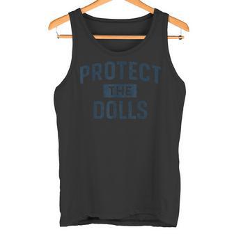 Protect The Dolls ドールを守れ ダメージ加工 タンクトップ - Kawaiitshirt