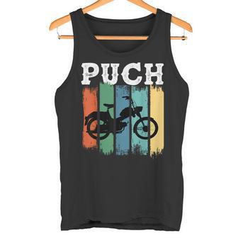 Puch Mofa Retro Klassiker Zweirad Kult Fahrer Tank Top - Seseable