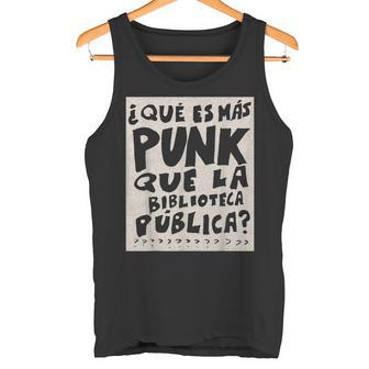 Quoi De Plus Punk Que L'amateur De Livres Amusants Des Bibliothèques Publiques Débardeur e - Cadeauxyz