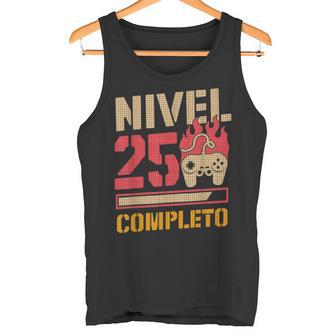 Regalo 25 Años Nivel 25 Completo Aniversario Cumpleaños Camiseta sin mangas - Regaloses