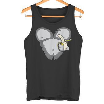 Regalo De Disfraz De Gorila Mono Divertido Con Plátano Mono Camiseta sin mangas - Regaloses