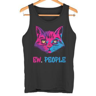 Regalointage Para Los Amantes De Los Gatos Ew People Camiseta sin mangas - Regaloses