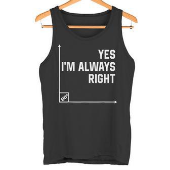 Regalos Para Profesores De Matemáticasíoyiempre Correcto Matemáticas Camiseta sin mangas - Regaloses
