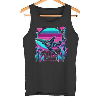 Requin Baleine Cool Retrowave Années 80 Retrowave Années 90Aporwave Requin Baleine Débardeur e - Cadeauxyz