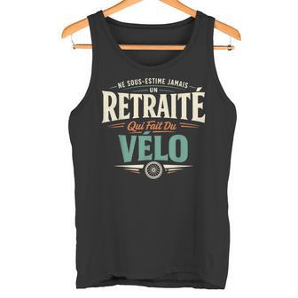 Retraitéélo Humour Cadeau Cycliste Homme Départ Retraite Débardeur e - Cadeauxyz