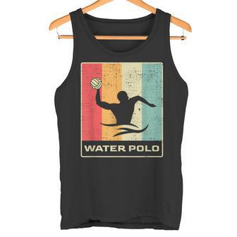 Retro Waterpolo Jugador En Divertido Waterpolo Camiseta sin mangas - Regaloses