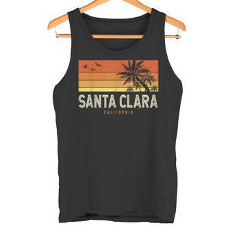 Rétroanta Clara Californie Caintage Palmsunset Débardeur e - Cadeauxyz