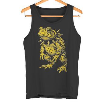 Rocker Frog Punk Metal Rock And Roll Musique Grenouille Crapaud Débardeur e - Cadeauxyz